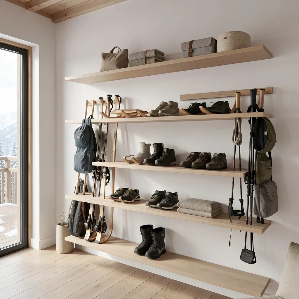 Modular sled storage rack system